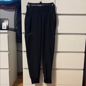Black Scrub Jogger Pants